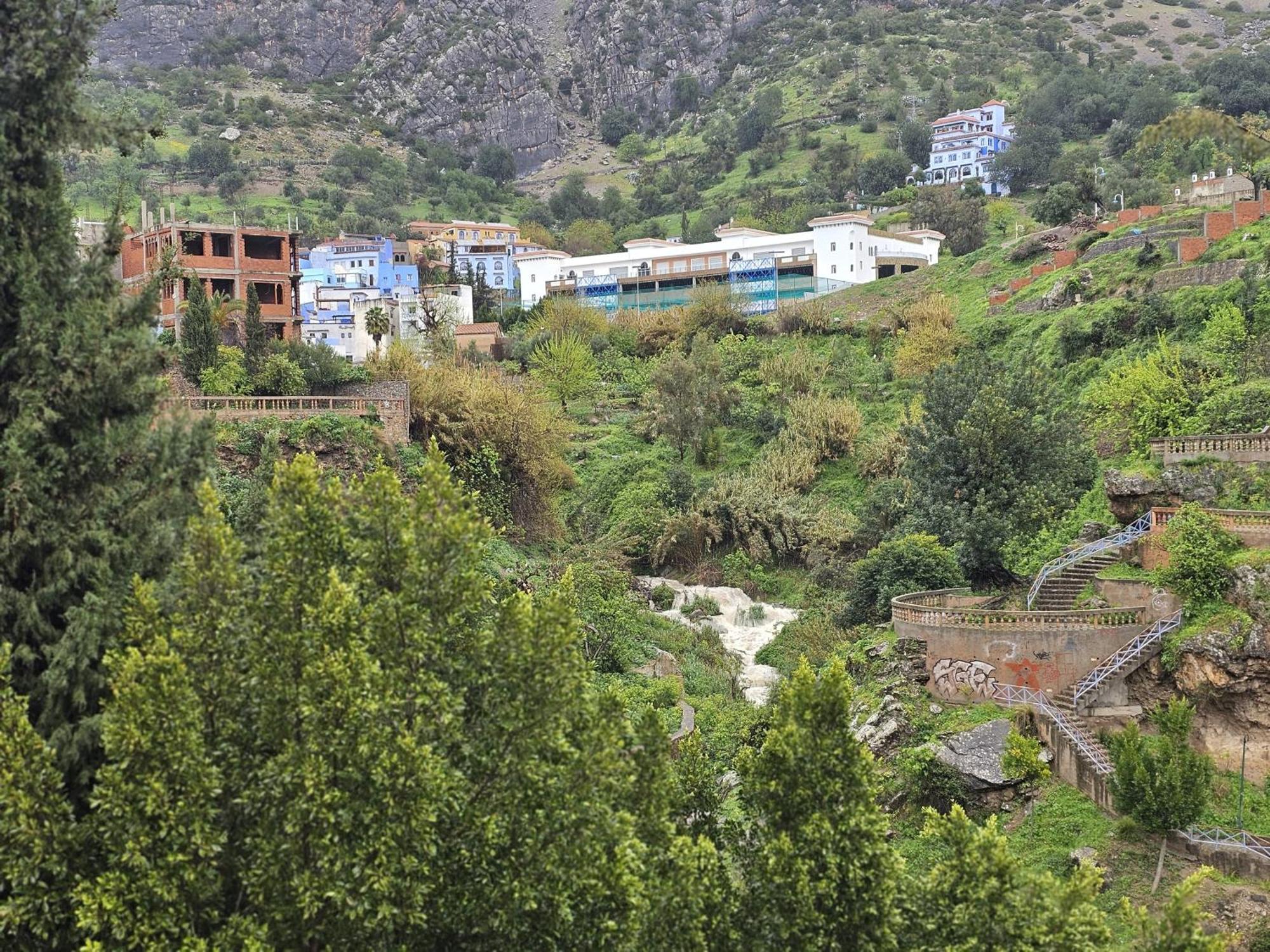 Ferienwohnung Casa Ras El Maa Chefchaouen Exterior foto