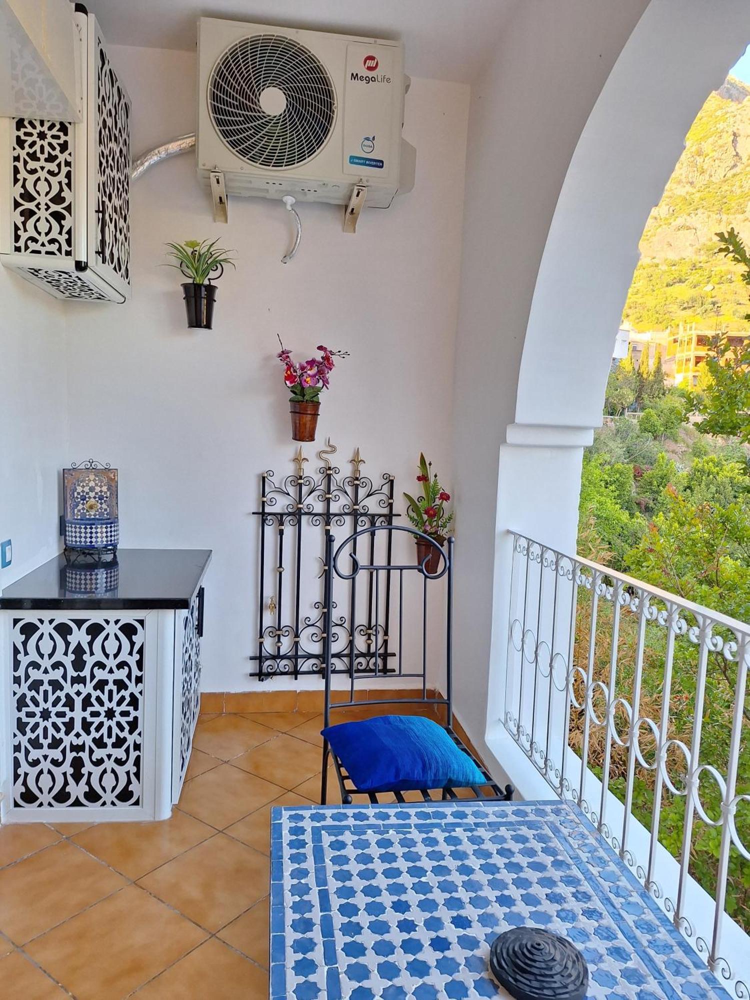 Ferienwohnung Casa Ras El Maa Chefchaouen Exterior foto
